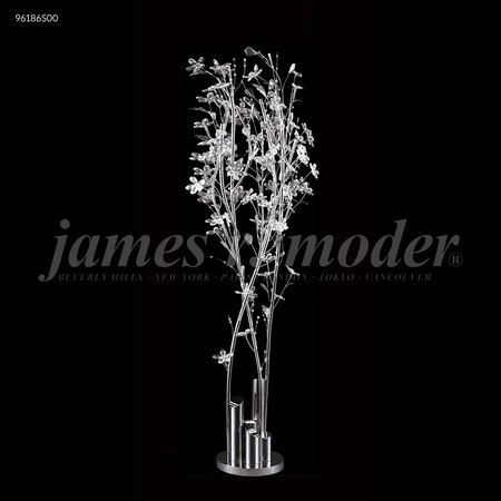 JAMES R MODER Continental Fashion Floral Lamp 96186S00